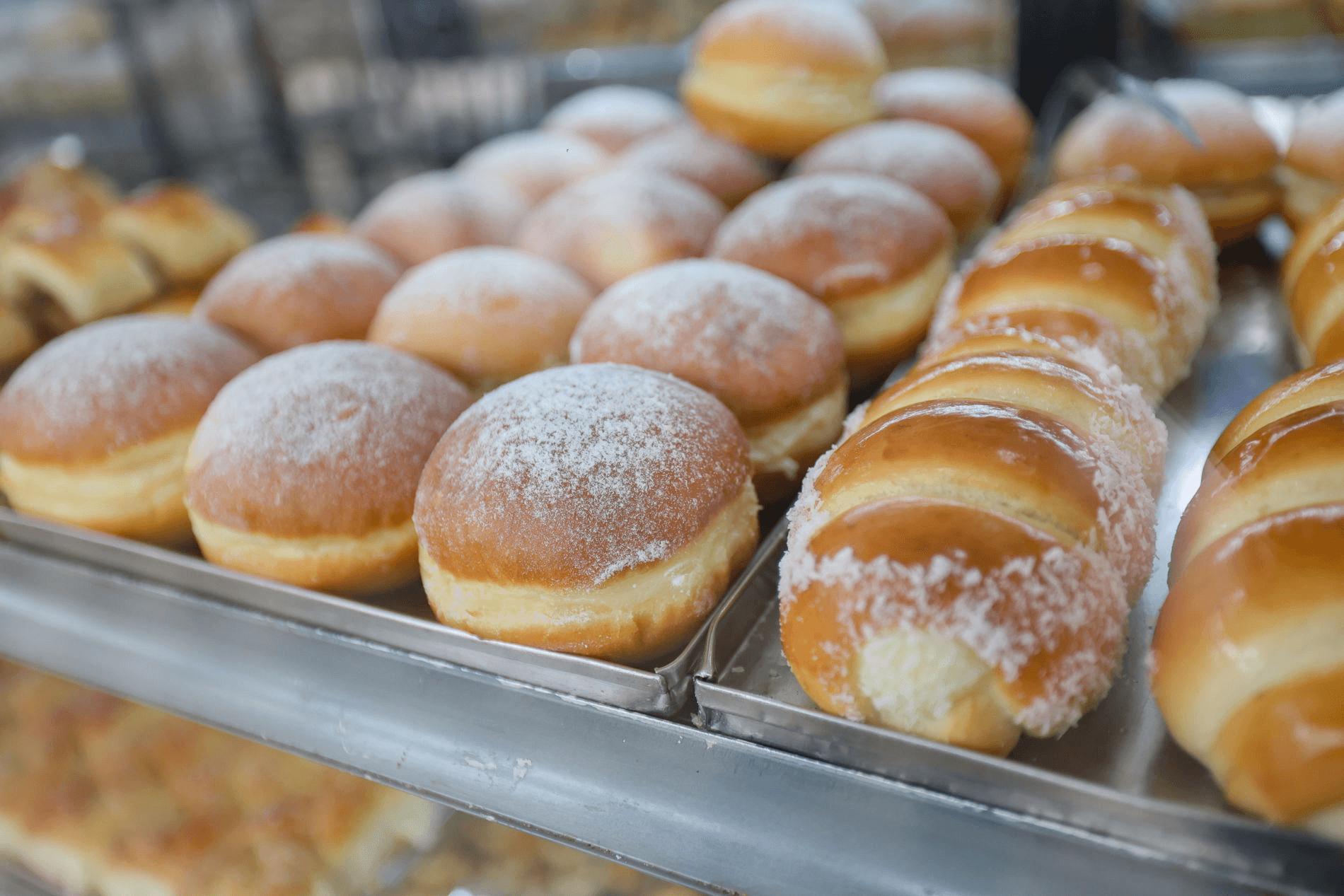 Seleção de pães artesanais